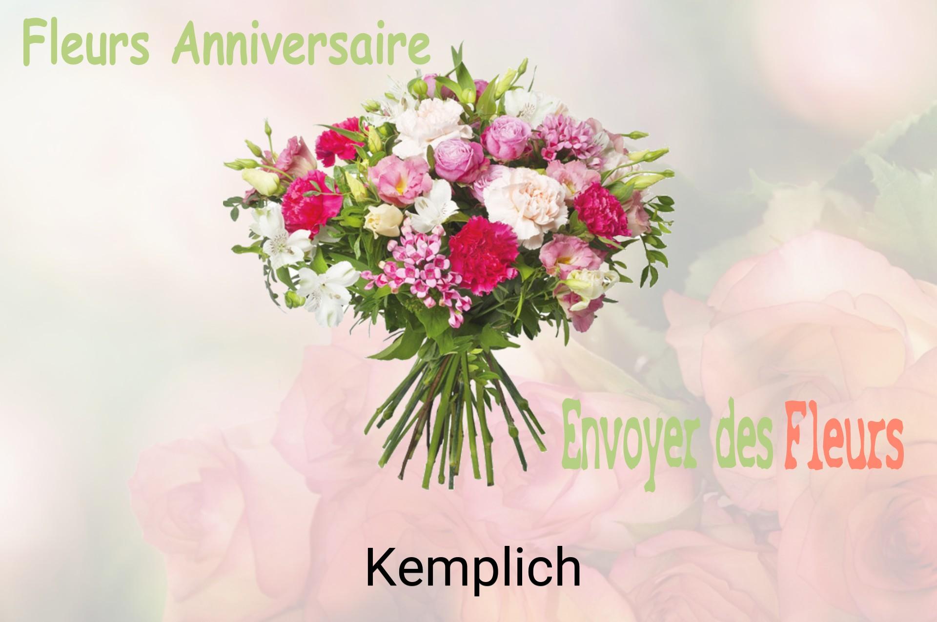 Bouquet de fleurs d’anniversaire livré à Kemplich